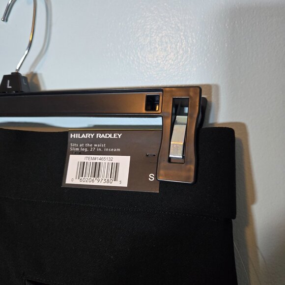 Hilary Radley Womens Black Pants Built in Tummy Control Panel NWT Size S - Picture 5 of 5